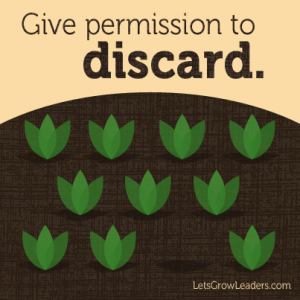 givepermissiontodiscard3 300x300 Discard and Replenish:  What Will You Stop Doing in 2013?