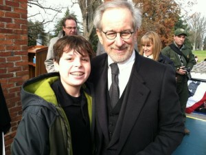 My film maker nephew, and LGL tribe member, Jared Herr with Steven Spielberg.