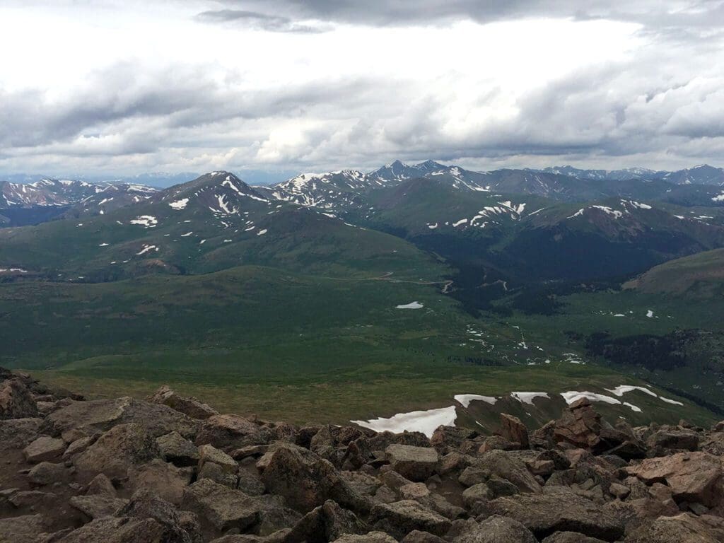 how to motivate yourself- look down the mountain