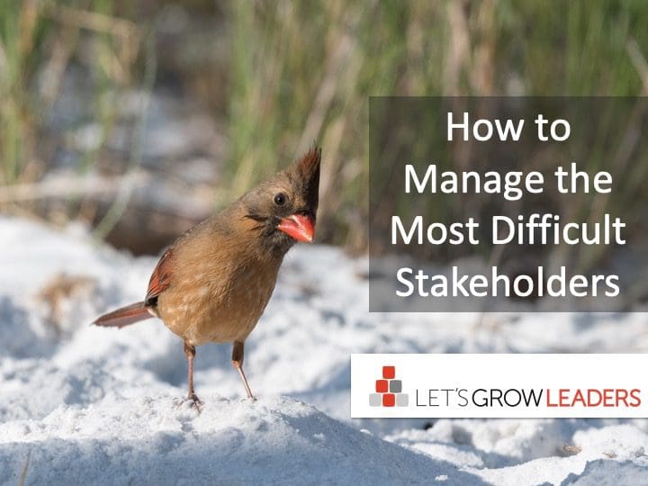 How to Manage the Most Difficult Stakeholders