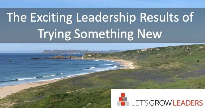 The Exciting Leadership Results of Trying Something New