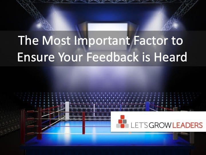 Ensure Your Feedback is Heard