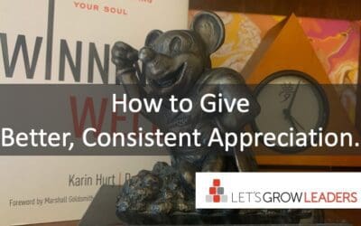 How to Give Better, Consistent Appreciation