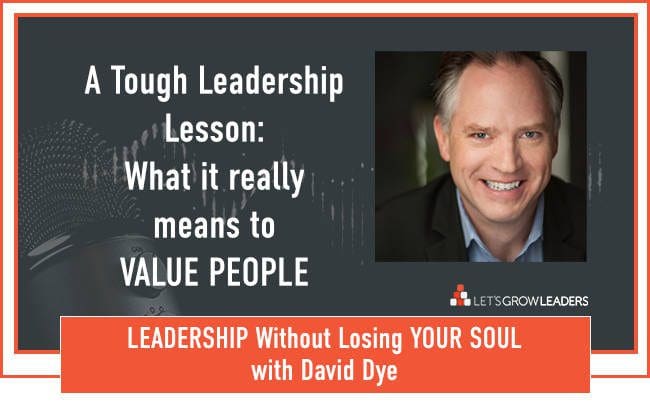 A Tough Leadership Lesson