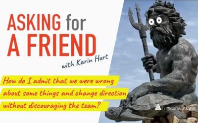 How do I Admit We Were Wrong? (with Video)
