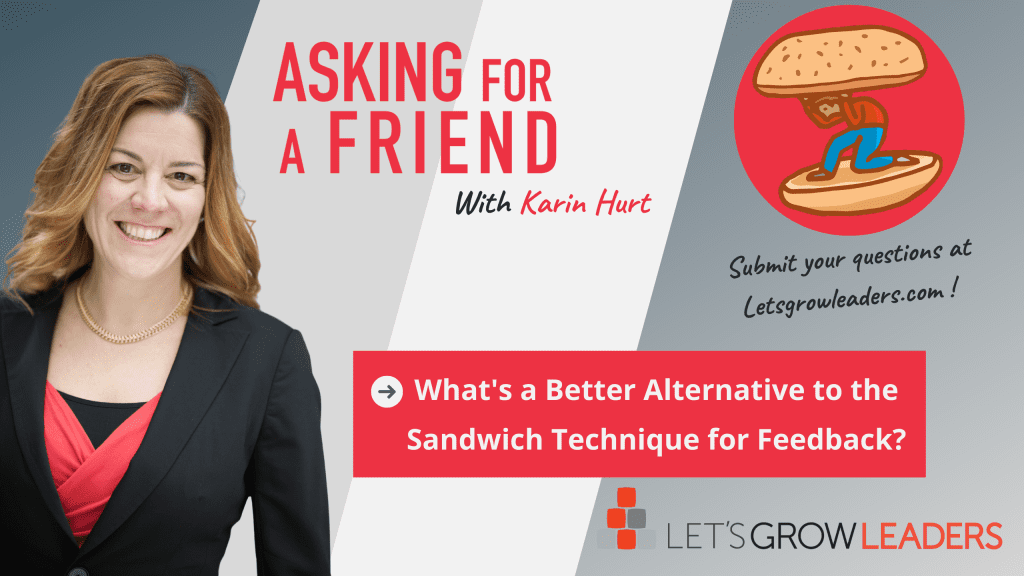 What's wrong with the sandwich feedback technique