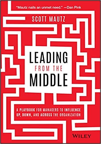 leading from the middle book cover