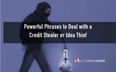 Powerful Phrases to Deal With a Credit Stealer or Idea Thief