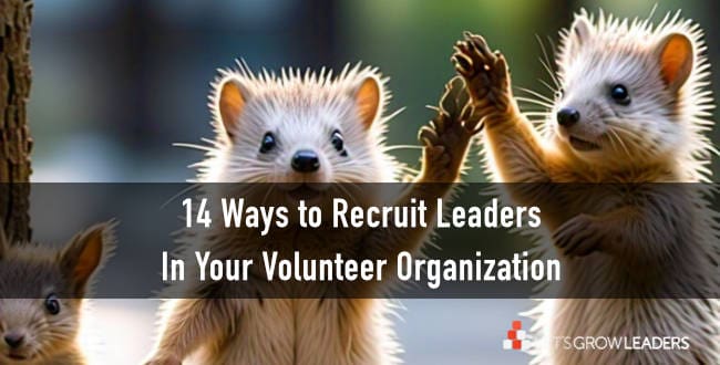 volunteer recruit leaders