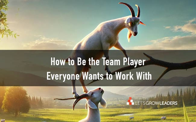 How to Be a Great Team Player (the person everyone wants to work with)