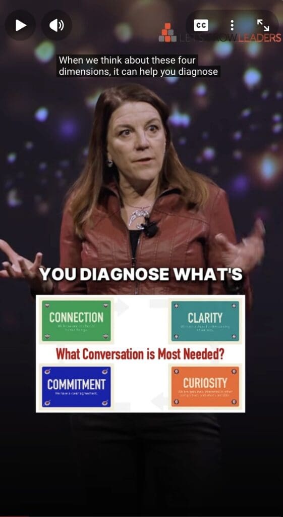 Diagnose what's most needed in a conflict