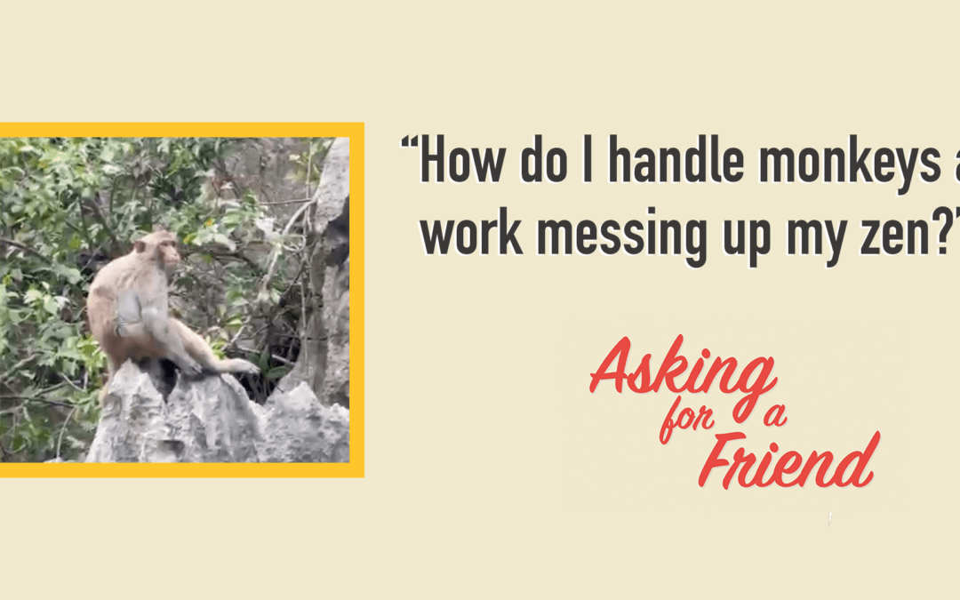 Help! Workplace Distractions Stole My Zen (and Left a Trail of Bananas)