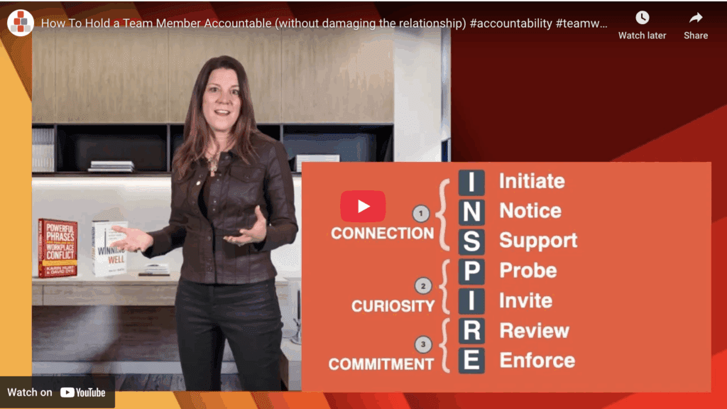 accountability conversations video