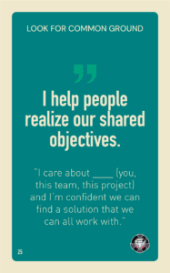 Clarity habit: Find common ground