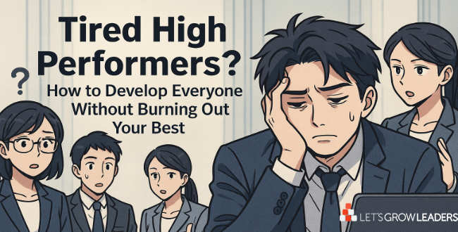 How to help tired high performers by engaging and partnering with others on the team. Karin Hurt Asking For a Friend Image