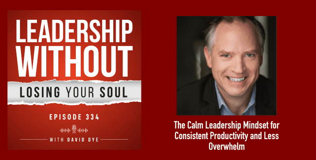 calm leadership mindset