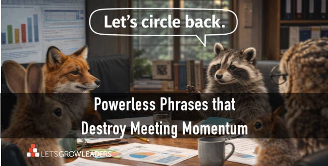 stall progress in meetings