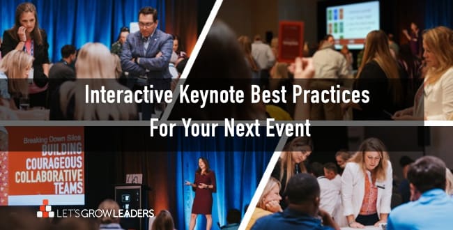 interactive keynote speaker for your next event