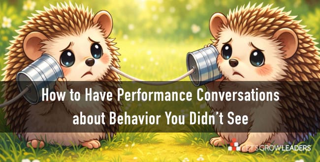 Employee complaints and performance conversations